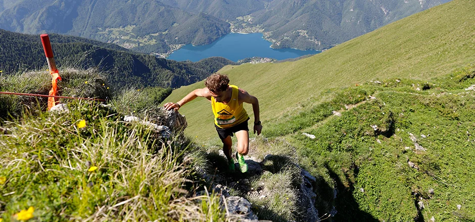 Das Ledro Sky Race mit herrlichem Blick auf den Ledrosee