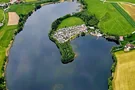 Vogelperspektive vom Ellerazhofer Weiher