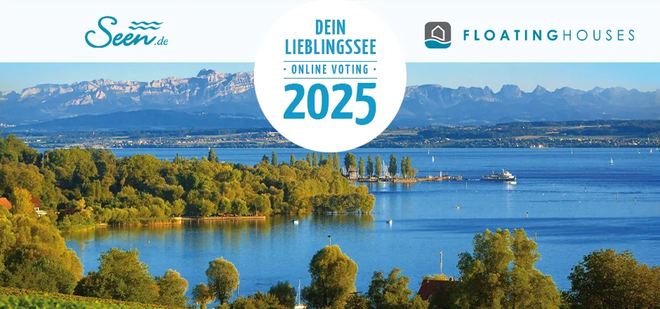 Lieblingssee 2025, Top 10 und Bundeslandsieger