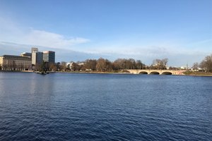 Fotos von der Binnenalster