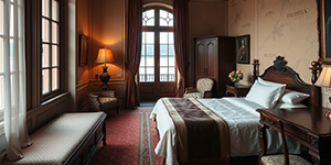 Historische Hotels am See